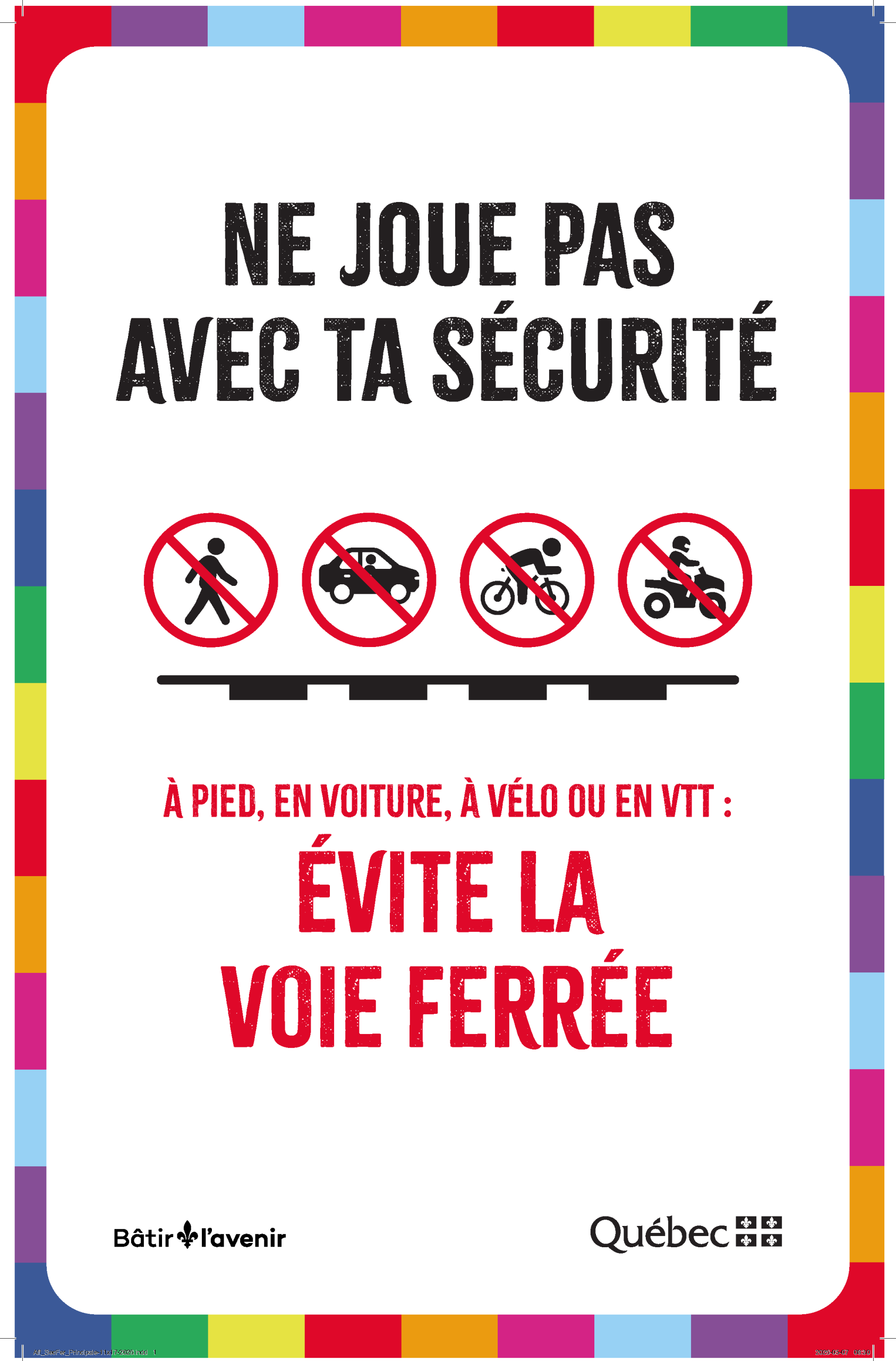 Sécurité aux abords des voies ferrées