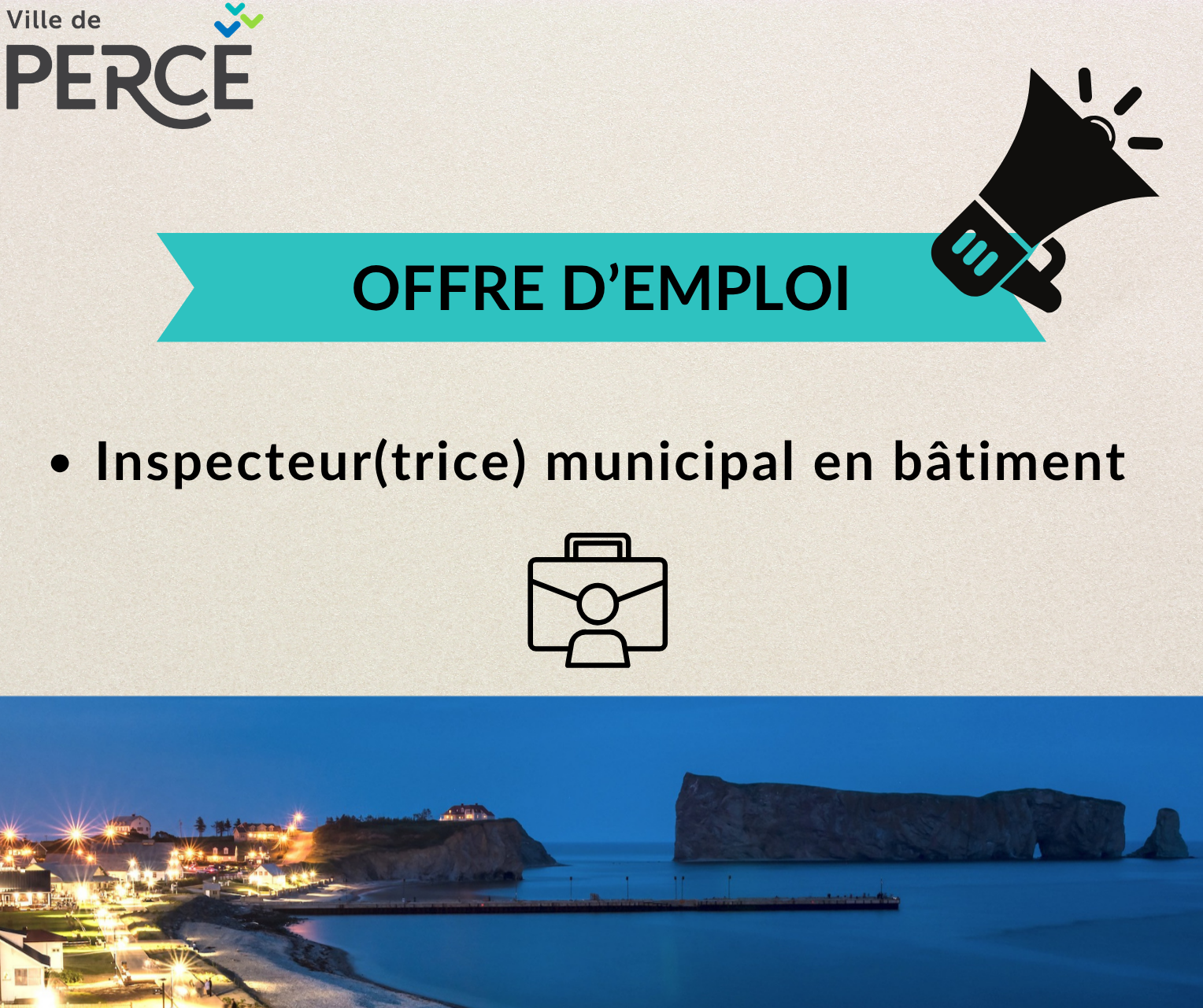 OFFRE D’EMPLOI | Inspecteur(trice) en bâtiment